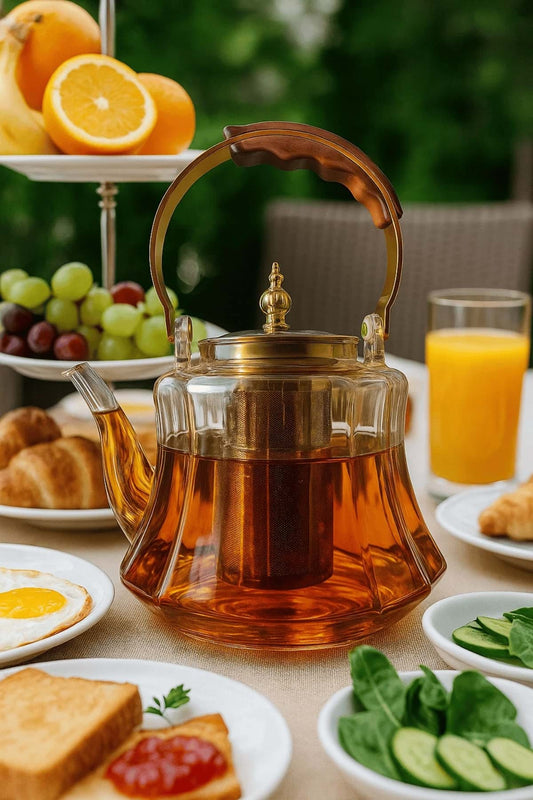 "Artisan" Amber Cam Demlik – 1200 ml