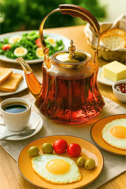 "Artisan" Amber Cam Demlik – 1200 ml