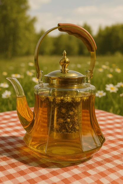 "Artisan" Amber Cam Demlik – 1200 ml