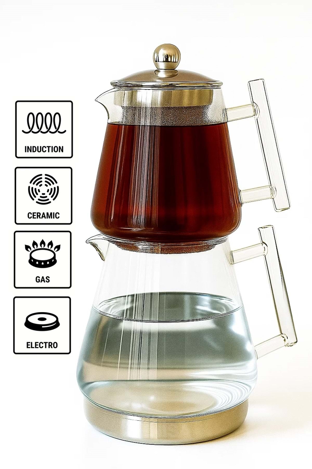 "Artisan" Clarity Cam Çaydanlık Takımı – 1550 ml