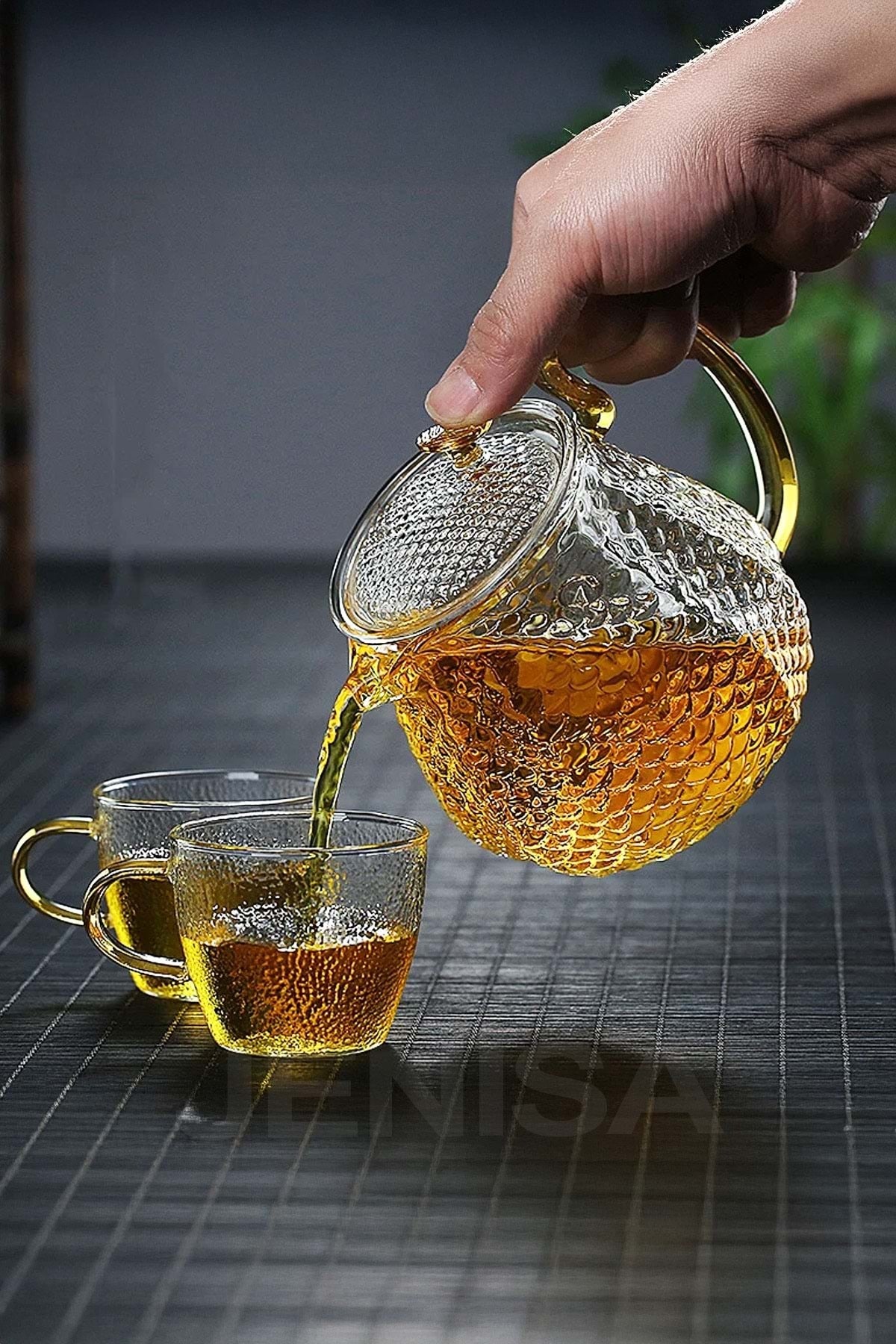 "Artisan" Jenisa Modern Cam Demlik 550 ml