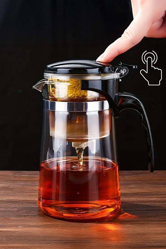 "Artisan" Sihirli Borosilikat Cam Demlik